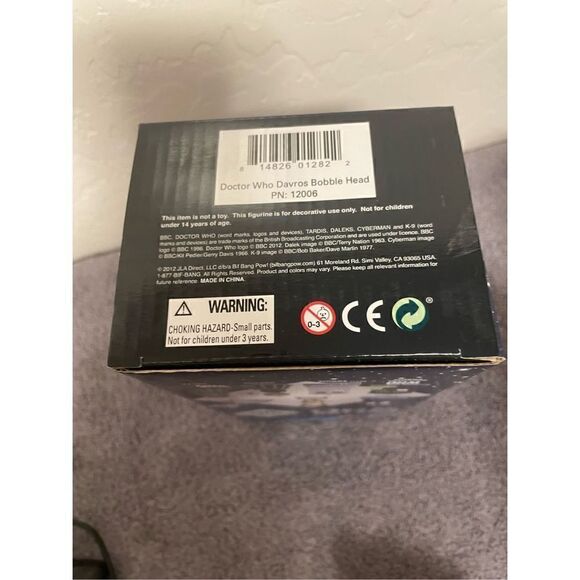 New Doctor Who 4th Davros Bobble Head Bif Bang Pow MIB - Picture 3 of 4